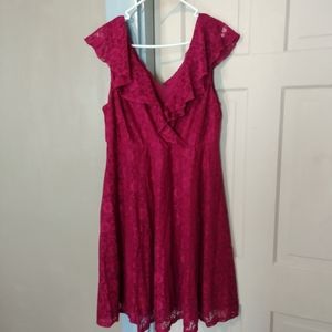 Torrid hot pink  spring dress